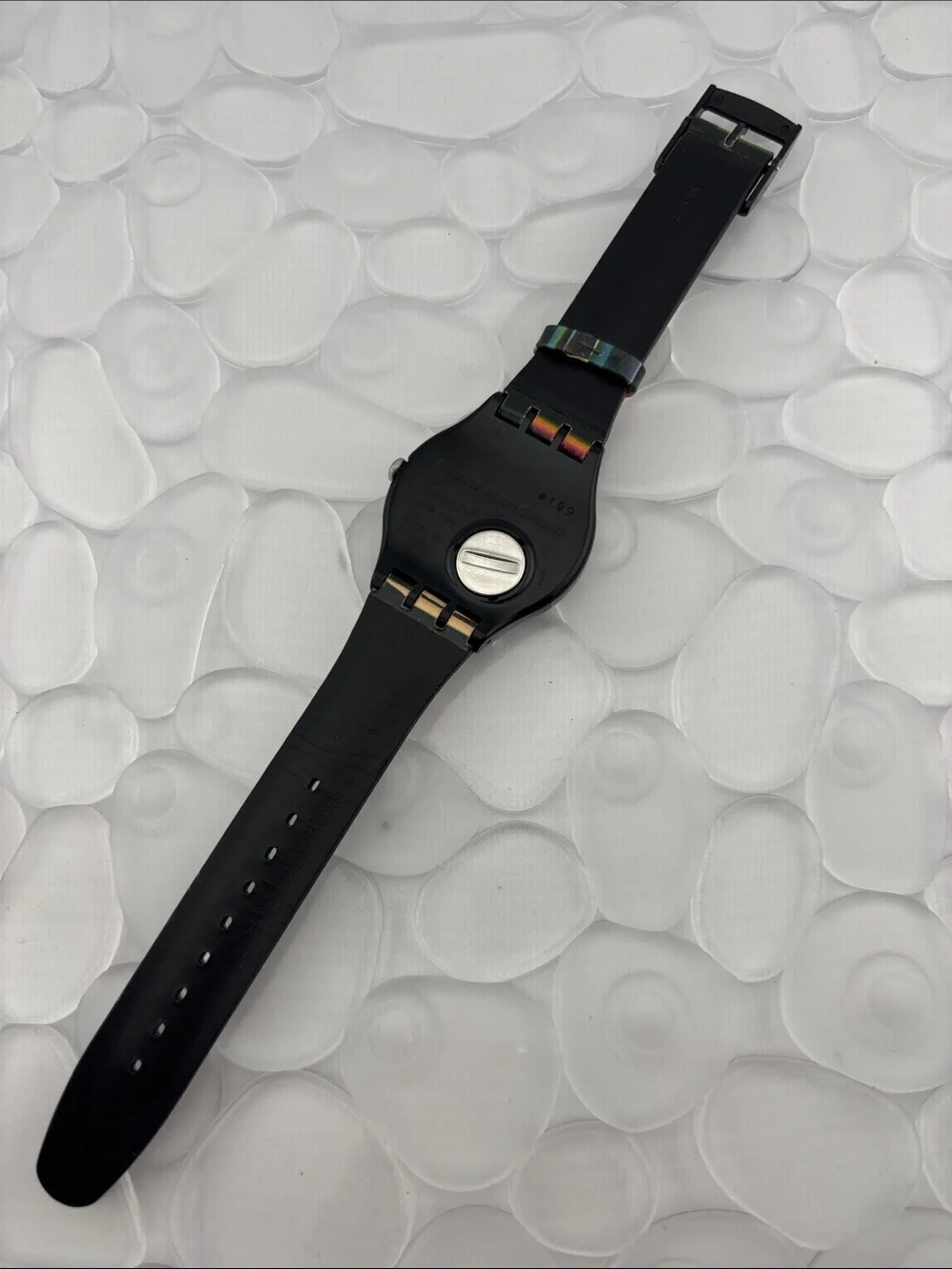 Swatch Watch - SUOZ118 - TIME IS NEVER TIME ENOUGH